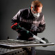 Аккумуляторная шлифмашина для угловых сварочных швов Metabo KNSVB 18 LTX BL 150, без акб в MetaBOX 185 XL
