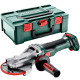 Аккумуляторная угловая шлифмашина Metabo WVBF 18 LTX BL 15-125 Quick, без акб в MetaBOX 165 L