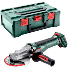 Аккумуляторная угловая шлифмашина Metabo WVBF 18 LT BL 11-125 Quick, без акб в MetaBOX 165 L