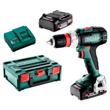 Аккумуляторная дрель-шуруповерт Metabo BS 18 L Quick, 2 акб 18V Li-Power 2.0Ah, з/у, кейс