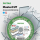 Круг алмазный отрезной Distar 1A1R V 125x1.6x22.23 мм MasterCUT