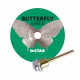 Круг алмазный отрезной  Distar 45x0.6x5.8/3.2-3.0F Butterfly