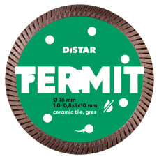 Круг алмазный для керамогранита Distar 76x1.0x10 мм Termit