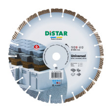 Круг алмазный отрезной Distar 1A1RSS 300x3x25.4 мм Universal