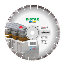 Круг алмазный отрезной Distar 1A1RSS 350x3.5x25.4 мм Universal