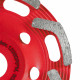 Фреза алмазна по бетону Distar DGS-W 125 Rotex RED