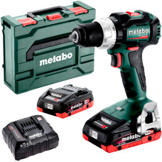 Аккумуляторная дрель-шуруповерт Metabo BS 18 LT BL, 2 акб LiHD 18 В 4.0 Ah, з/у ASC 55 AIR Cooled в MetaBOX 145