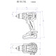 Аккумуляторная дрель-шуруповерт Metabo BS 18 LT BL, 2 акб LiHD 18 В 4.0 Ah, з/у ASC 55 AIR Cooled в MetaBOX 145