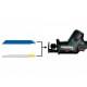 Аккумуляторная сабельная пила Metabo PowerMaxx SSE 12 BL, 2 акб 2.0 Ah, з/у, в кейсе