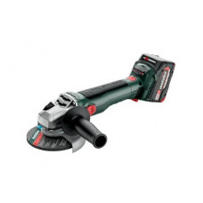 Аккумуляторная угловая шлифмашина Metabo W 18 LT BL 11-125, 2 акб 4.0 Ah, з/у ASC 55, в metaBOX 165 L