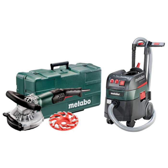 Шлифовальная машина по бетону Metabo RSEV 19-125 RT Concrete + ASR 35 L ACP