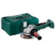 Аккумуляторная угловая шлифмашина Metabo WPB 18 LTX BL 125 Quick, каркас в Metaloc, без акб и з/у