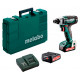 Аккумуляторный ударный гайковерт Metabo POWERMAXX SSD 12, 2 акб 12 В Li-Power 2.0 Ah, з/у, кейс