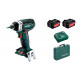 Аккумуляторный ударный гайковерт Metabo SSD 18 LTX 200, 2 акб 18 В Li-Power 4.0 Ah, з/у, кейс