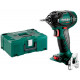 Аккумуляторный ударный гайковерт Metabo SSD 18 LTX 200 BL, без акб в кейсе MetaBox 145
