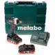 Аккумуляторный ударный гайковерт Metabo SSW 18 LTX 200, 2 акб 18 В Li-Power 4.0 Ah, з/у, кейс