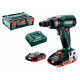 Аккумуляторный ударный гайковерт Metabo SSW 18 LTX 400 BL, 2 акб 18 В LiHD 4.0 Ah, з/у, кейс