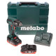 Аккумуляторный ударный гайковерт Metabo SSW 18 LTX 400 BL, 2 акб 18 В Li-Power 5.2 Ah, з/у, кейс