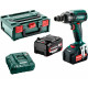 Аккумуляторный ударный гайковерт Metabo SSW 18 LTX 400 BL, 2 акб 18 В Li-Power 4.0 Ah, з/у, кейс
