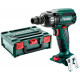 Аккумуляторный ударный гайковерт Metabo SSW 18 LTX 400 BL, без акб в кейсе