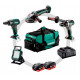 Аккумуляторные инструменты в комплекте Metabo Combo Set 4.3.2 18 V, 2 акб 10.0 Ah, з/у ASC 145