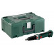Аккумуляторная прямая шлифмашина Metabo GA 18 LTX, без акб и з/у, в кофре METALOC