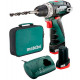 Акумуляторний дриль-шуруповерт Metabo PowerMaxx BS Basic, 2 акб 12 В Li-Power 2.0 Ah, з/п, сумка