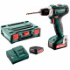 Аккумуляторная дрель-шуруповерт Metabo POWERMAXX BS 12, 2 акб 12 В Li-Power 2.0 Ah, з/у, кейс MetaBox 118