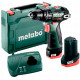 Аккумуляторная ударная дрель Metabo PowerMaxx SB BL, 2 акб 12 В Li-Power 2.0 Ah, з/у, кейс