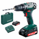Аккумуляторная дрель-шуруповерт Metabo BS 18, 2 акб 18 В Li-Power 1.5 Ah, з/у, кейс