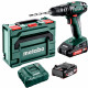 Аккумуляторная ударная дрель Metabo SB 18, 2 акб 18 В Li-Power 2.0 Ah, з/у, кейс