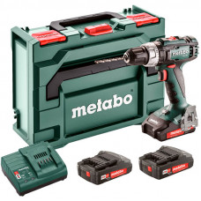 Аккумуляторная ударная дрель Metabo SB 18 L Set, 3 акб 18 В Li-Power 2.0 Ah, з/у, кейс