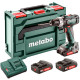 Аккумуляторная ударная дрель Metabo SB 18 L Set, 3 акб 18 В Li-Power 2.0 Ah, з/у, кейс