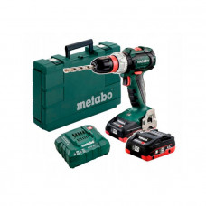 Аккумуляторная дрель-шуруповерт Metabo BS 18 L BL, 2 акб 18 В LiHD 4.0 Ah, з/у, кейс