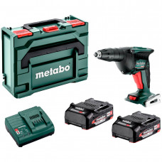 Аккумуляторный шуруповерт Metabo TBS 18 LTX BL 5000, 2 акб 18 В Li-Power 2.0 Ah, з/у, кейс