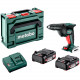 Аккумуляторный шуруповерт Metabo TBS 18 LTX BL 5000, 2 акб 18 В Li-Power 2.0 Ah, з/у, кейс