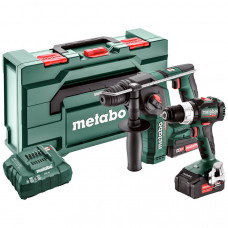 Набор инструментов Metabo Combo Set 2.5, 1 акб 18 В Li-Power 2.0 Ah, 1 акб 18 В Li-Power 4.0 Ah, з/у, кейс