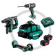 Набор инструментов Metabo Combo Set 3.1.1, 2 акб 18 В Li-Power 4.0 Ah, з/у, кейс
