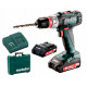 Аккумуляторная дрель-шуруповерт Metabo BS 18 L Quick, 2 акб 18 В Li-Power 2.0 Ah, з/у, кейс