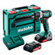 Акумуляторний дриль-шуруповерт Metabo BS 18 L BL, 2 акб 18 В Li-Power 2.0 Ah, з/п, кейс