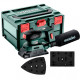 Аккумуляторная плоскошлифовальная вибрационная машина Metabo PowerMaxx SRA 12 BL, без акб, з/у, в кейсе metaBOX 215