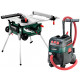 Циркулярная пила Metabo TS 254 с пылесосом ASR 35 M ACP