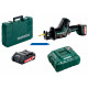 Аккумуляторная сабельная пила Metabo PowerMaxx SSE 12 BL, 2 акб 2.0 Ah, з/у, в кейсе
