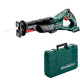 Аккумуляторная сабельная пила Metabo SSE 18 LTX BL, без акб в кейсе