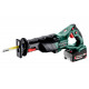 Аккумуляторная сабельная пила Metabo SSE 18 LTX BL, 2 акб 18 В Li-Power 5.2 Ah, з/у, кейс
