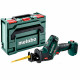 Акумуляторна шабельна пила Metabo SSE 18 LTX COMPACT, без акб в кейсі 