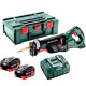 Аккумуляторная сабельная пила Metabo SSEP 18 LTX BL MVT, 2 акб 18 В LiHD 8.0 Ah, з/у, кейс