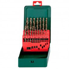 Набор сверл по металлу Metabo HSS-CО, 19 шт