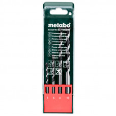 Набор универсальных сверл Metabo, 4 шт